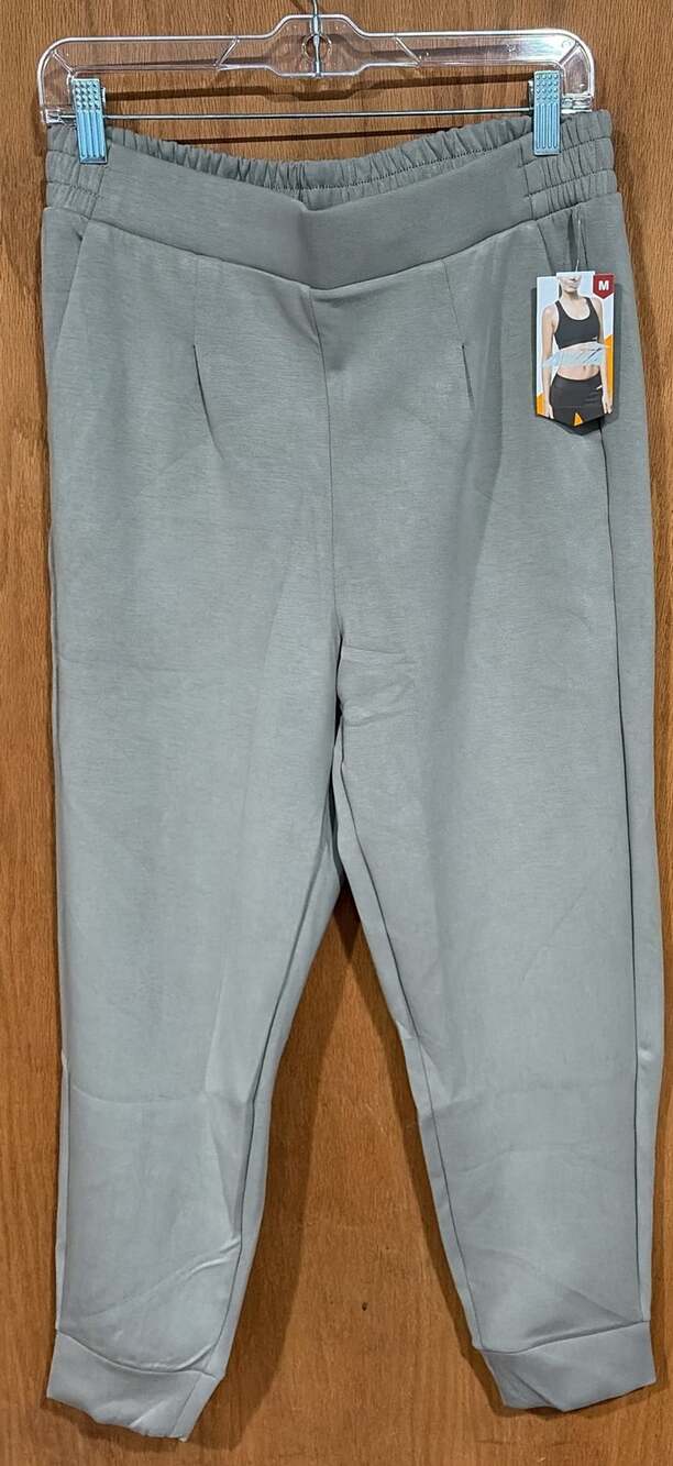 Avia Scuba Pleat Jogger Size M (8-10) Grey Fog